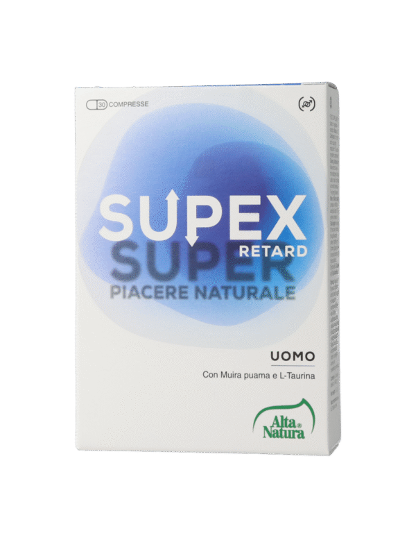 Alta Natura Supex Retard Men's Retardant 30 Maca Cordyceps Tablets expiry March 2026 LOT 23A490 promotion