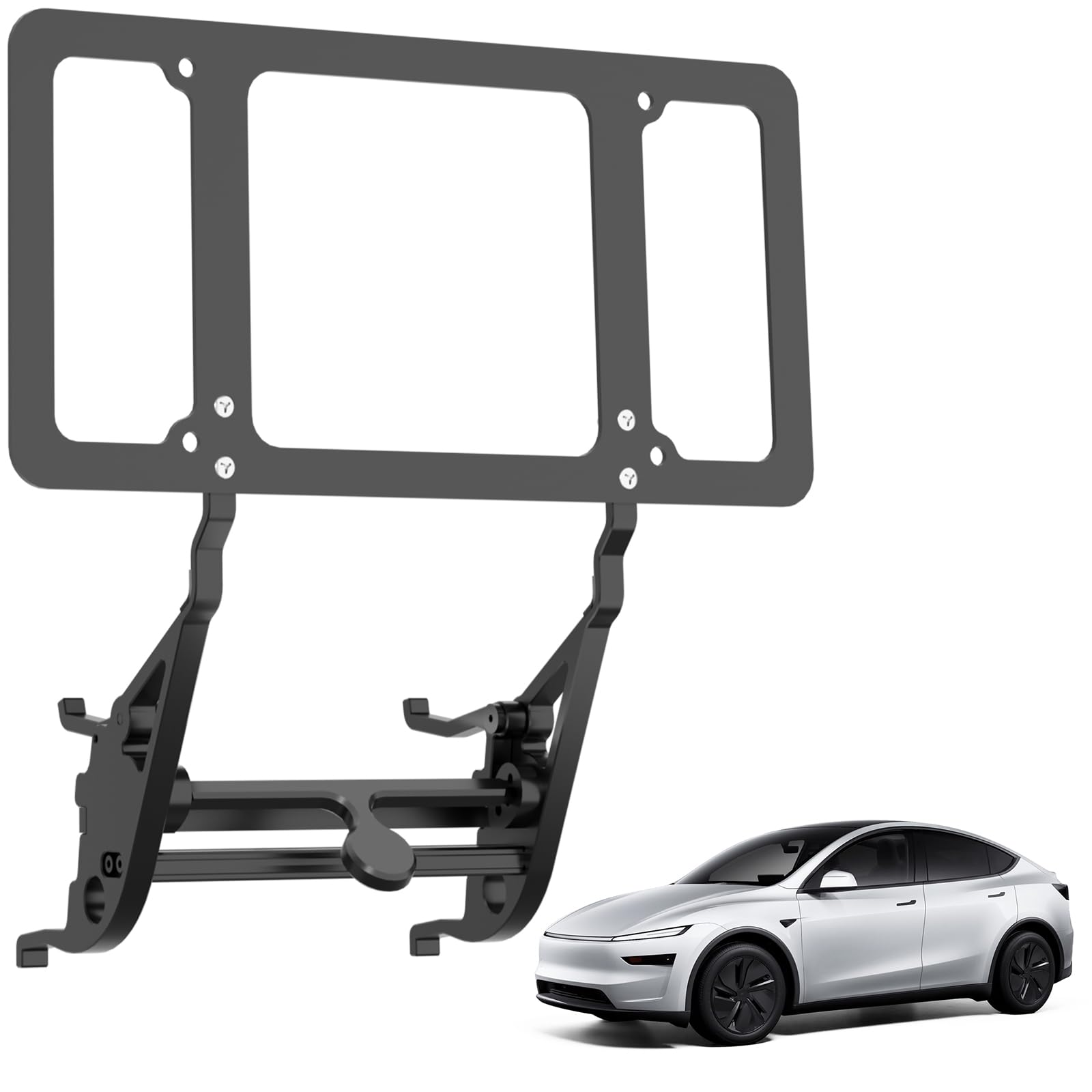 2026 Tesla Model Y Juniper License Plate Holder – No-Drill, Lockable & Camera-Safe