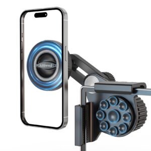 Tesla MagSafe Phone Mount – Strong Suction, No Glue, Adjustable Holder for Model Y/3