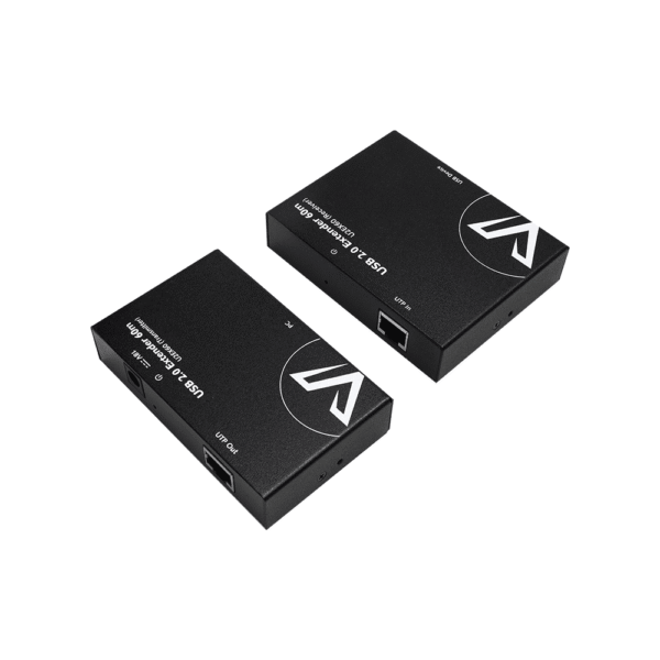 New USB Extender over Cat Cable w/ PoC, up to 60m/196ft, Ideal for Home Office, Gaming & Surveillance