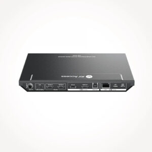 New USB-C KVM Switch Docking Station for 2 PCs & 2 Monitors, 100W PD for Laptop, EDID Emulation, High Refresh Rates for Home Office & Gaming
