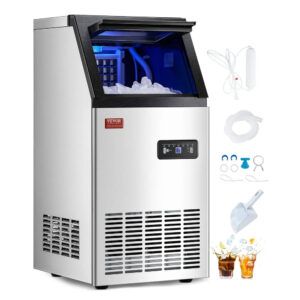 VEVOR Offer Commercial Ice Maker – 80 lb/24h Freestanding Cabinet – KICKBACKLY