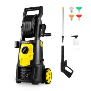 VEVOR Offer Electric Pressure Washer – 2000 PSI, 1.76 GPM w/ Hose Reel – KICKBACKLY