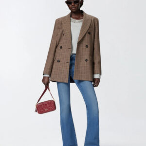 Vintage denim flared jeans